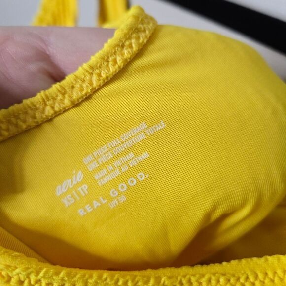 Aerie Yellow One Piece Swim Bikini XS - Picture 6 of 7